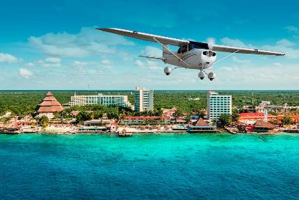 Airplane Tour in Cozumel